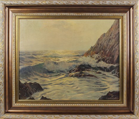 Неизвестный художник. Морской пейзаж